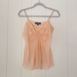 tara jarmon for target lace detailed blouse - pink